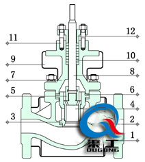 電動(dòng)保溫調(diào)節(jié)閥（套筒結(jié)構(gòu)圖）