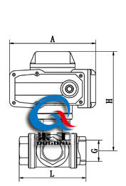 電動(dòng)三通內(nèi)螺紋球閥 (配HR)