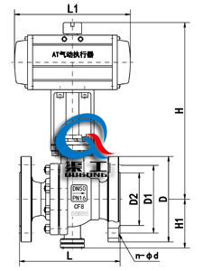 氣動(dòng)高溫球閥 (固定式閥體)